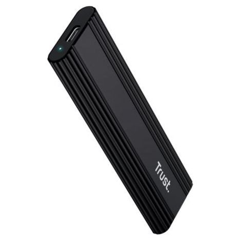 Caja Externa para Disco SSD M.2 Trust 25806/ USB 3.2 Gen2/ Sin tornillos