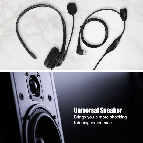 Écouteur unilatéral pour talkie-walkie Motorola MAG ONE A8 CP1660 GP-88 HYT 150Ω-AquaForge (1/2)