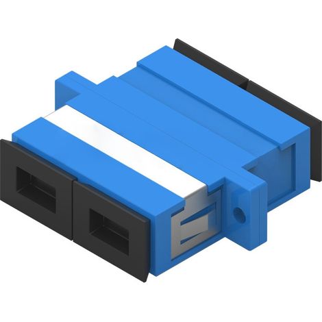 WP WPC-FA0-SC0101 adaptateur de fibres optiques SC/SC 1 pièce(s) Bleu