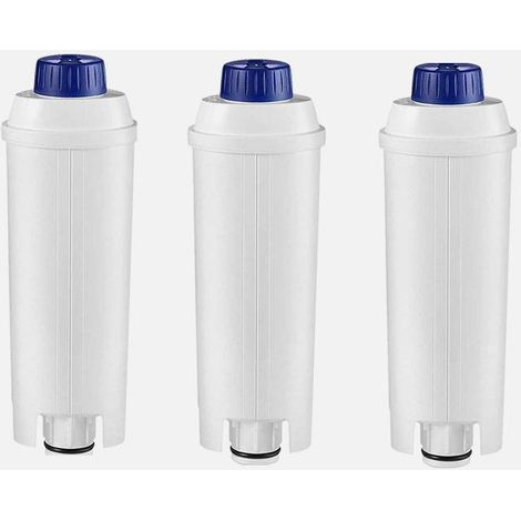 Macchina da caffè completamente automatica, filtro acqua, ricambio compatibile con la serie Delonghi ECAM, Dinamica, Cappuccino System, Magnifica, ETAM Autentica e vari modelli Esam, 3 pezzi (1/5)