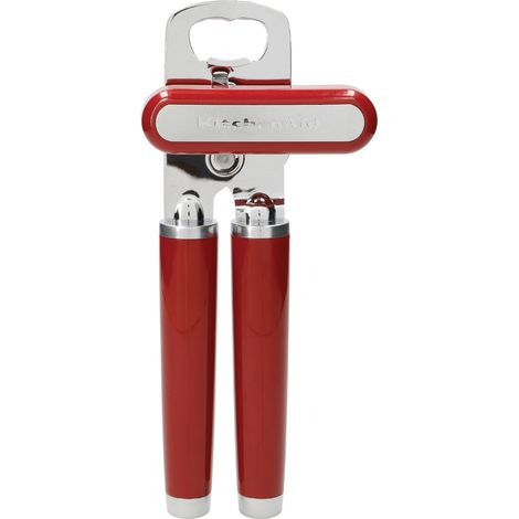 KitchenAid, Abridor de Latas y Botellas de Acero Inoxidable, Crema Oscuro