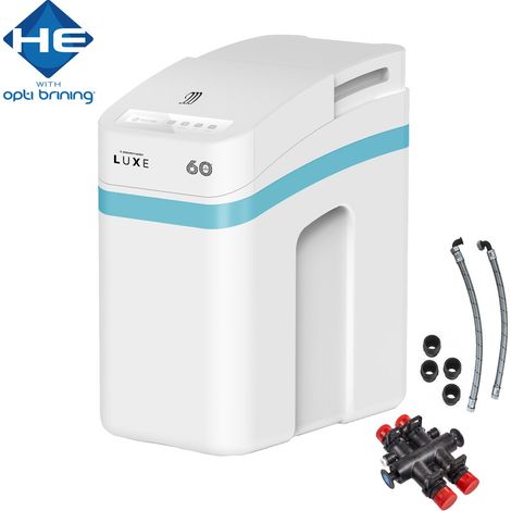 Monarch LUXE HE FreeFlow Water Softener - Gravity Fed System Includes 15mm Hoses (1/5)