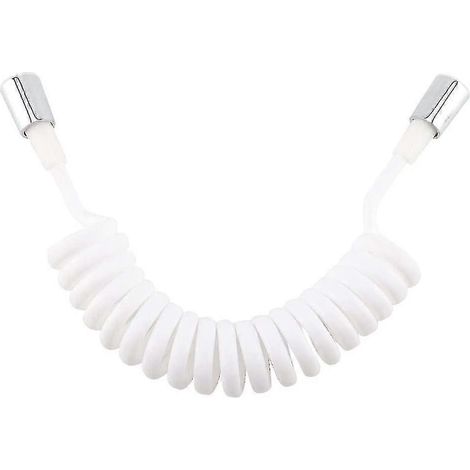 Tuyau de douche télescopique de 2 m avec ressort ABS, tuyau de douche de rechange pour salle de bain (1/5)