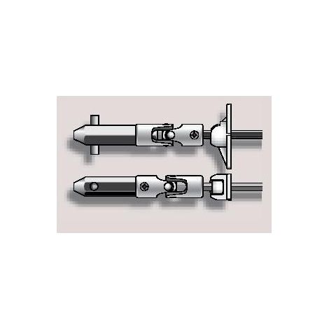 Somfy – Sortie de caisson à 60° pour manivelle décrochable – Longueur 260 mm – Embout à manivelle inclus – Compatible avec manivelle à baïonnette (1/2)
