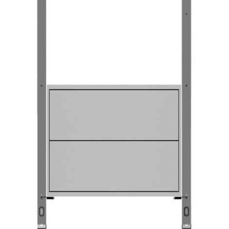 Kit de fixation pour ajout de caisson sur étagères YouK - KESSEBÖHMER