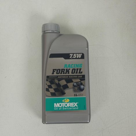Bidon d'huile de fourche 7.5W Motorex Racing Fork Oil 3D 1L pour (1/2)