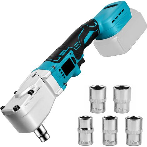 Cliquet sans fil 1/2" compatible avec batterie 18 V - Clé à cliquet 280 Nm, max 1500 tr/min, visseuse à cliquet sans fil avec 5 clés à douille pour réparation automobile et construction (1/5)