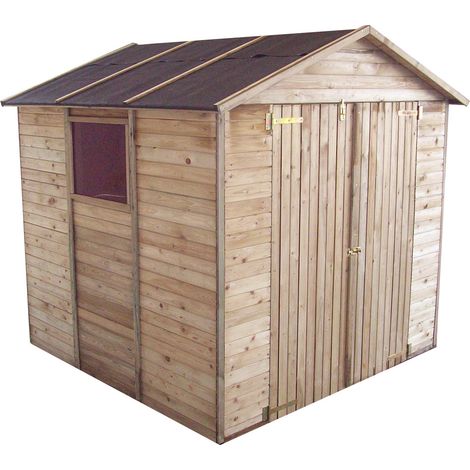 Casetta da Giardino in Legno Esterno Porta Attrezzi Porta e Finestra Pircher