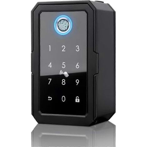 Cassetta portachiavi intelligente, cassetta portachiavi wireless per chiavi di casa, app per cassetta portachiavi elettronica, codice - AquaForge (1/5)