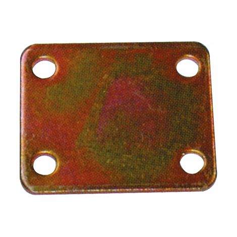 PIASTRA GIUNZIONE PES. 4 FORI mm.60 TROP