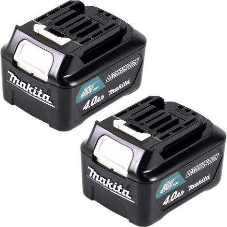 Makita Battery Power Set Li 12V mit - 2x pezzi BL1041B 4,0Ah ( 2x 197406-2 ) - successore di BL1040B