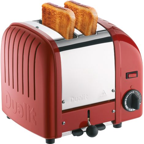 Tostadora de 2 rebanadas, 1200 W, roja - 20259 - Dualit -