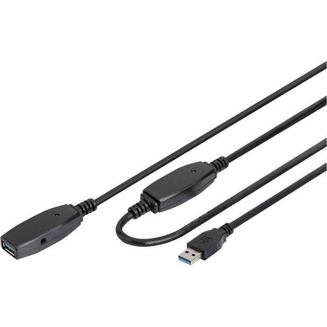 [NEUWERTIG] B-Ware Digitus Leitung USB-Kabel USB Verbindungskabel USB 3.2 USB-A Buchse 10.00 m (1/2)