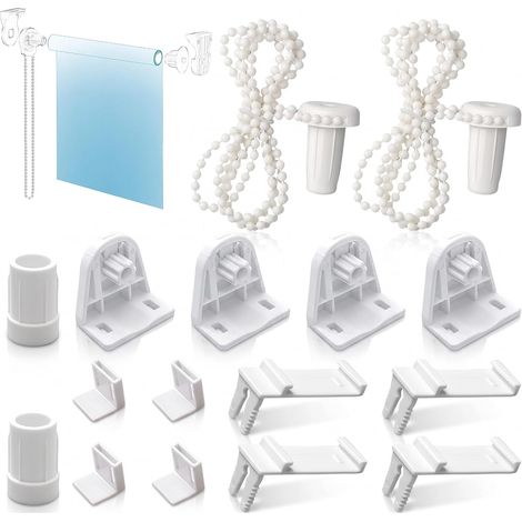 Sets Roller Blind Mechanism Sets, Roller Blind Accessory Set, Roller Blind Brackets, Blind Fixings, No-Drill Blind Fixings, Roller Blind Fixings