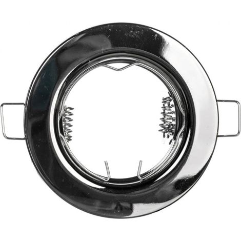 Foco de techo Parma, IP20, redondo, cromo negro, TIPO 2114