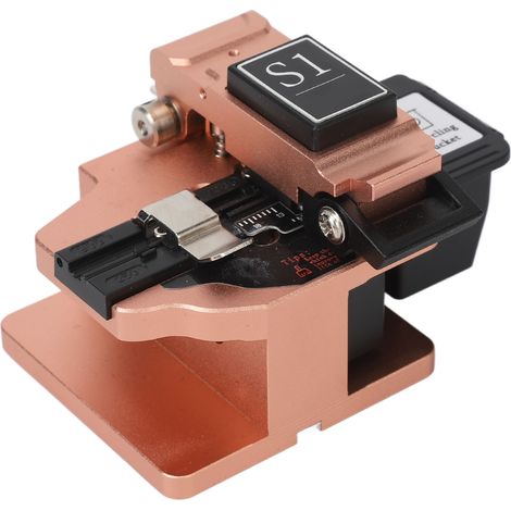 Coupeur de fibre optique FTTH, outil de clivage haute précision pour câble, 60000 coupes, soudure à froid et fusion à chaud. (1/5)