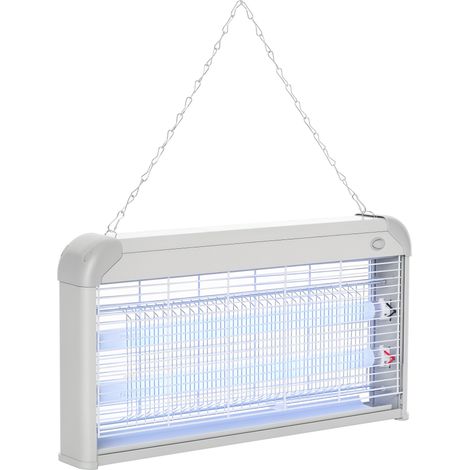 Lampe anti-moustiques électrique 30W, couverture 60m², pour une utilisation intérieure et extérieure