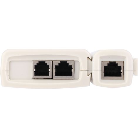 Testeur de Câble Réseau RJ45 RJ11 RJ12 pour LAN - Outil de Vérification de Câbles (1/5)