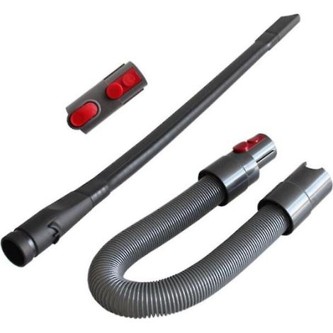AMXCNOY Flexibles Flachdüsen-Set + Adapter + Schlauch für Staubsauger V8/V10/V7/V11 zum Anschluss und zur Verwendung mit E (1/3)