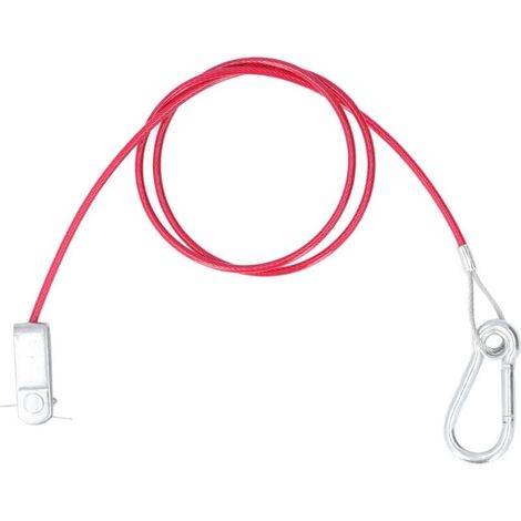 Câble de sécurité pour remorque – 1 mètre, acier inoxydable résistant, anti-chute universel pour voiture et utilitaire (1/5)