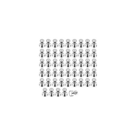Aimants Puissant 50pcs, Mini aimants en néodyme Extra puissants pour Frigo, 12 x 16 mm avec boîte de Rangement, Petits Aimants pour Tableau Blanc, Tableau d'affichage, réfrigérateur (1/5)