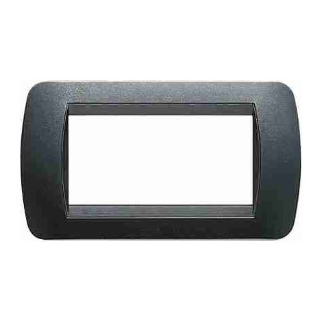 BTIL4804PA Placca Livinglight 4 moduli