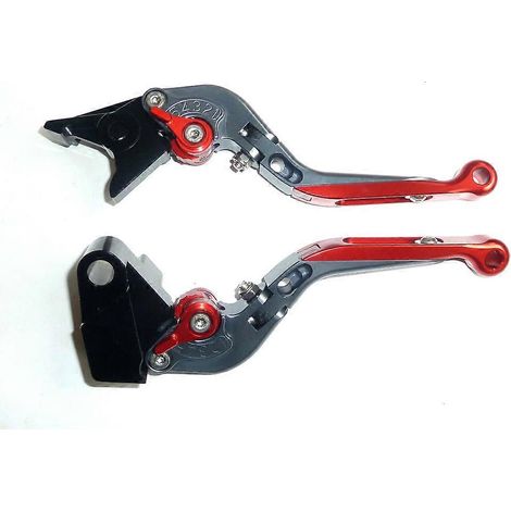 Aplicable a KAWASAKI VULCAN 650 2015-2023 PALANCAS DE FRENO Y EMBRAGUE PLEGABLES Y EXTENSIBLES PARA CARRERAS DE CARRERAS () (1/5)