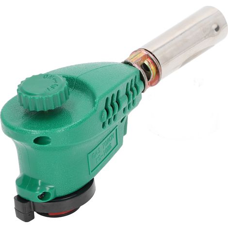 Chalumeau Propane à Souder avec Valve de Régulation, Pistolet à Gaz Portable pour Cuisson en Extérieur et Grillade, Raccord Universel à Clipser (1/5)