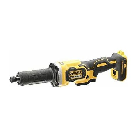 Dewalt – Meuleuse droite 18V Li-Ion – Moteur Brushless 760W – 3 vitesses – Disque 38mm – Gâchette variable – Éclairage LED