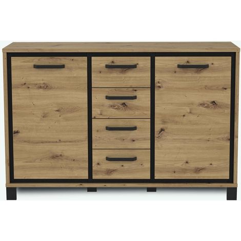 Farida Legno laminato - 2 porte, 4 cassetti (1/5)