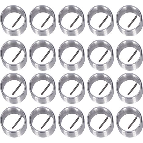 20 inserts filetés M12 x 1 pour réparation, outil de réduction d'écrou spiralé, rallonge circulaire 2,5D