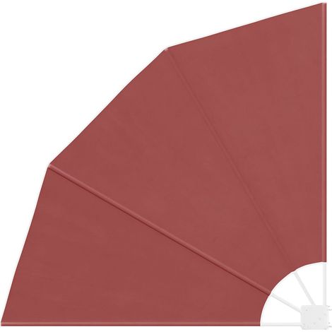 Maison Exclusive - Tenda Laterale per Balcone Pieghevole Terracotta 140x140 cm