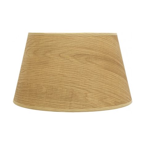 Lampenschirm salma e27 licht holz 35dx25dx20h konisch offen konisch
