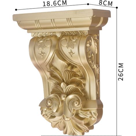 Colonnes, portes et supports de poutres de style romain européen en PVC avec support adhésif légers et durables. (1/5)