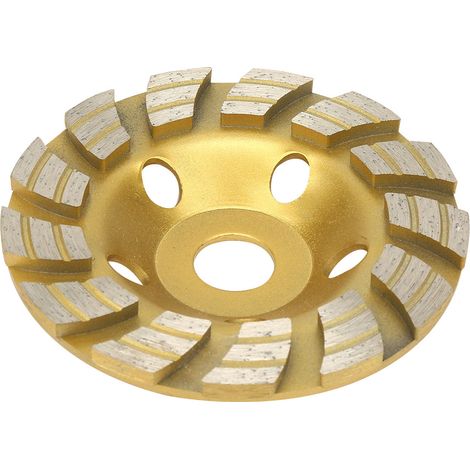 Meule diamantée segmentée 12522,2 mm, disque de coupe pour béton, marbre et granit
