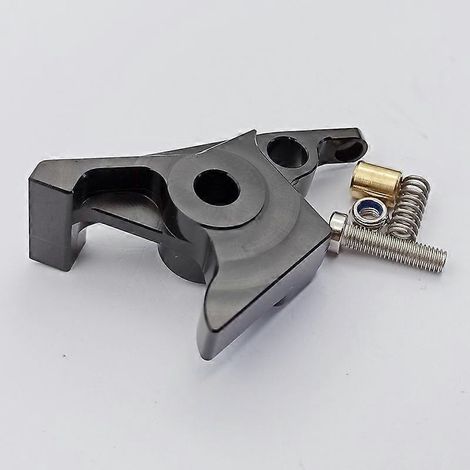 Convient pour moto BMW C650GT, poignée de frein à main droite modifiée en alliage d'aluminium, accessoires de levier de klaxon (1 noir avant) (1/5)