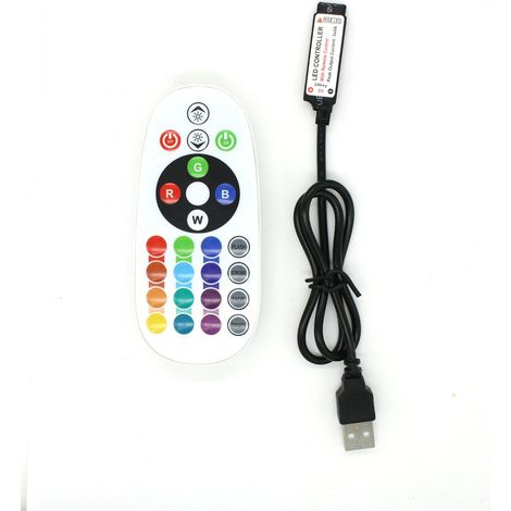Ampoule Led E27 à LED RGB avec Télécommande 6W rendu 40W