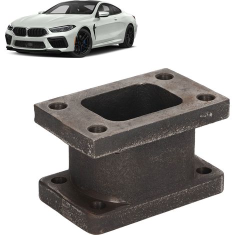 Adaptateur de bride de collecteur de turbocompresseur T3 vers T3 pour conversion de puissance automobile, bride d'adaptation de turbo, bride T3 universelle (TU-CGQ84Z). (1/5)