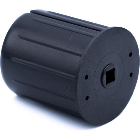 Terminale D62 Quadrato 8 passante - ZF A473