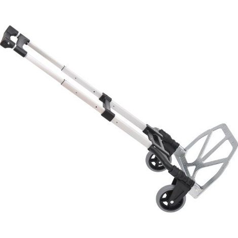 Carrello Portapacchi a Mano Pieghevole in Alluminio Max 70kg (1/5)