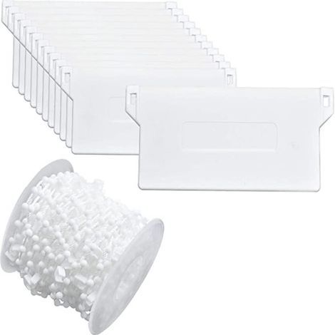 89-bead base, 10-meter base plate, 20 pieces, set of vertical blinds with beaded chains and hanging weights. (1/5)