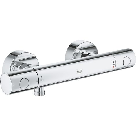 GROHE 34765000 Grohtherm 800 Cosmopolitan Thermostatic Shower Mixer 1/2" Chrome
