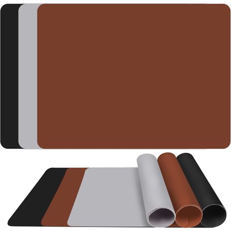 Praktisch zum Backen: antihaftend & rutschhemmend geeignet für Teig, 3er-Pack Silikon Backmatte 40x30cm (1/5)