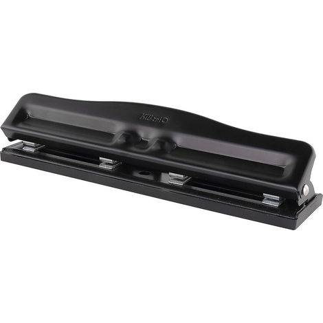 KW-triO Tragbarer 4-Loch-Locher, Handlocher aus Metall, Kapazität: 10 Blatt, Lochung: 7 mm