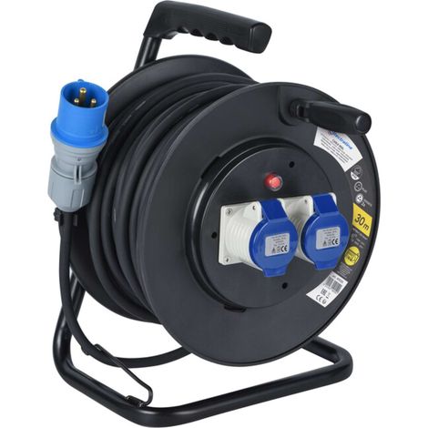 AVVOLGICAVO 30 M 2 PRESE CE220V CAVO 3X1,5