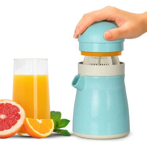 Presse agrumes manuel quatre cent cinquante millilitres double usage pour citrons limes oranges et pamplemousses outil pour jus de fruits frais (1/5)