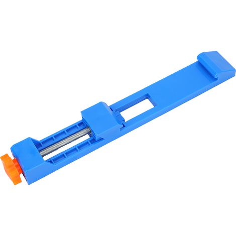 Rail de guidage de base pour machine de découpe, scie circulaire électrique, pince de positionnement pour fraisage, réglable de 145 mm à 208 mm (1/5)