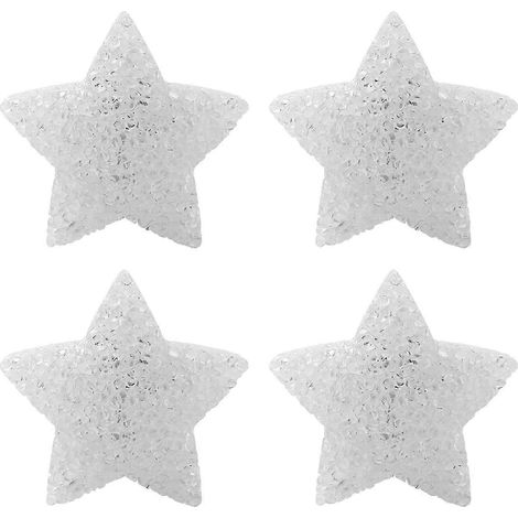 (4 pièces) Veilleuse LED portable en forme d'étoile, lumière douce et chaude, accessoire de danse pour enfants, spectacles de fête (1/5)