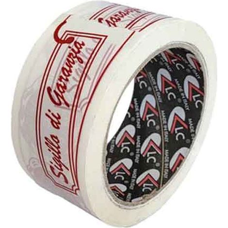 NASTRO DA IMBALLO 'SIGILLO DI GARANZIA' mm 48x60 mt Q.TA 36