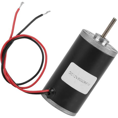 31ZY Permanentmagnet-Gleichstrommotor mit Kohlebürsten, Rechts-/Linkslauf (12 V, 8000 U/min) (1/5)